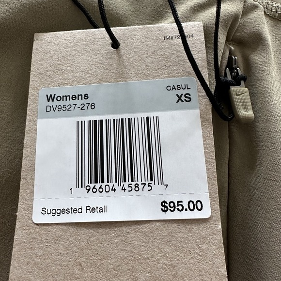 Nike ACG Pants Womens XS‎ Hise Rise Joggers New Sands DV9527-276 Neutral Olive - Picture 3 of 9